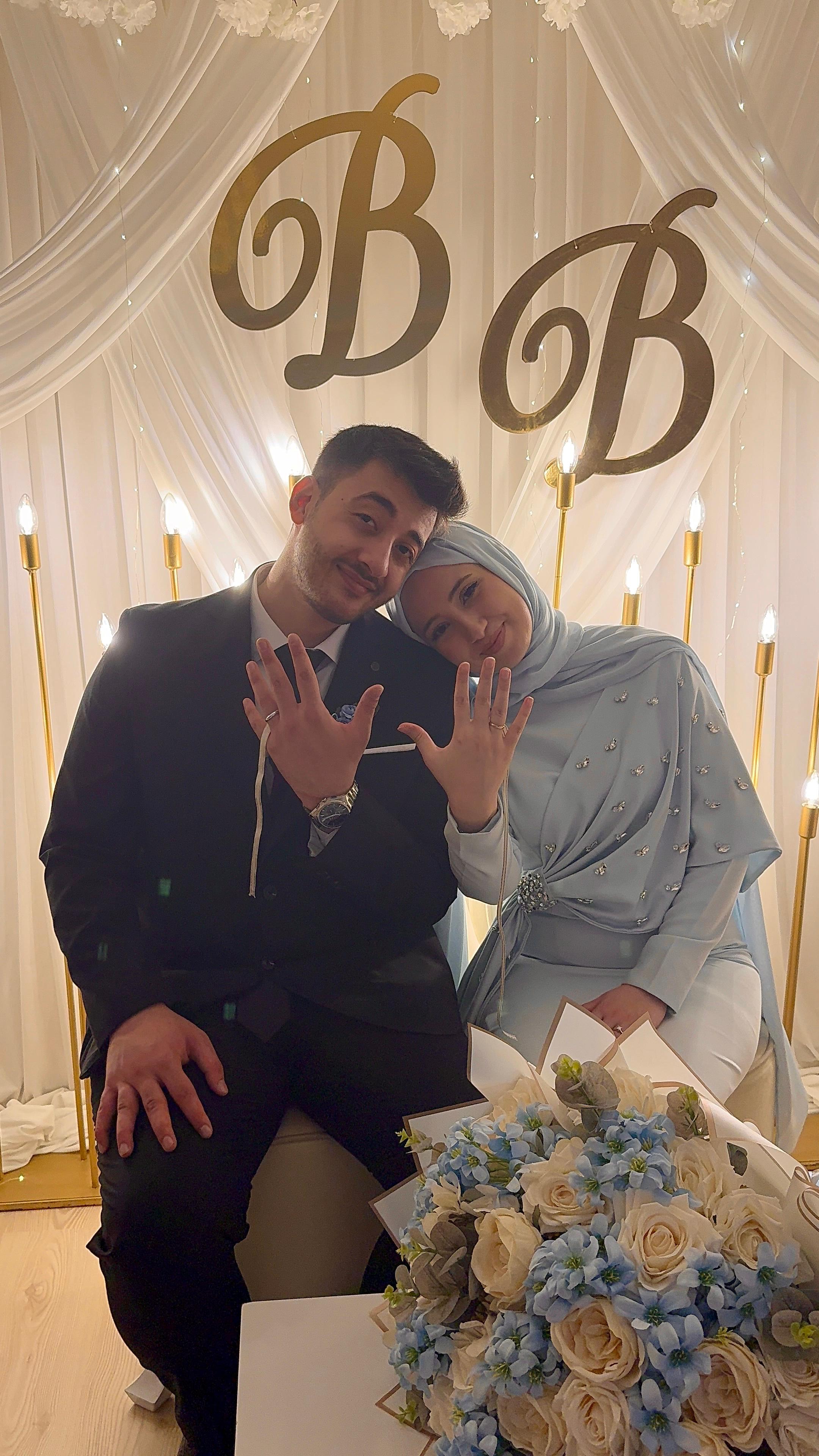 Nişan anımızdan bir kare